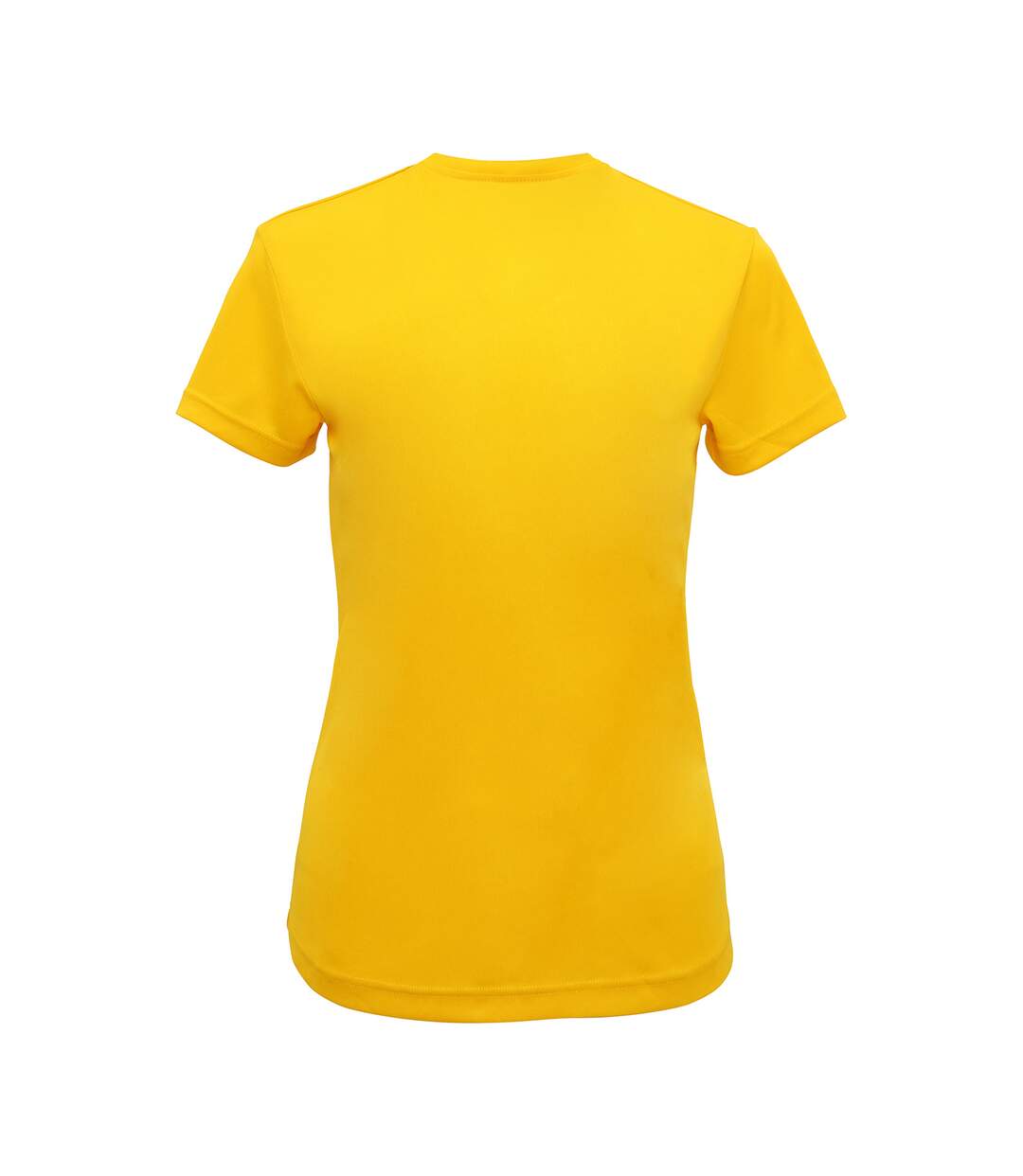 T-shirt sport femme jaune soleil Tri Dri-2