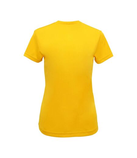 T-shirt sport femme jaune soleil Tri Dri