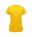 T-shirt sport femme jaune soleil Tri Dri