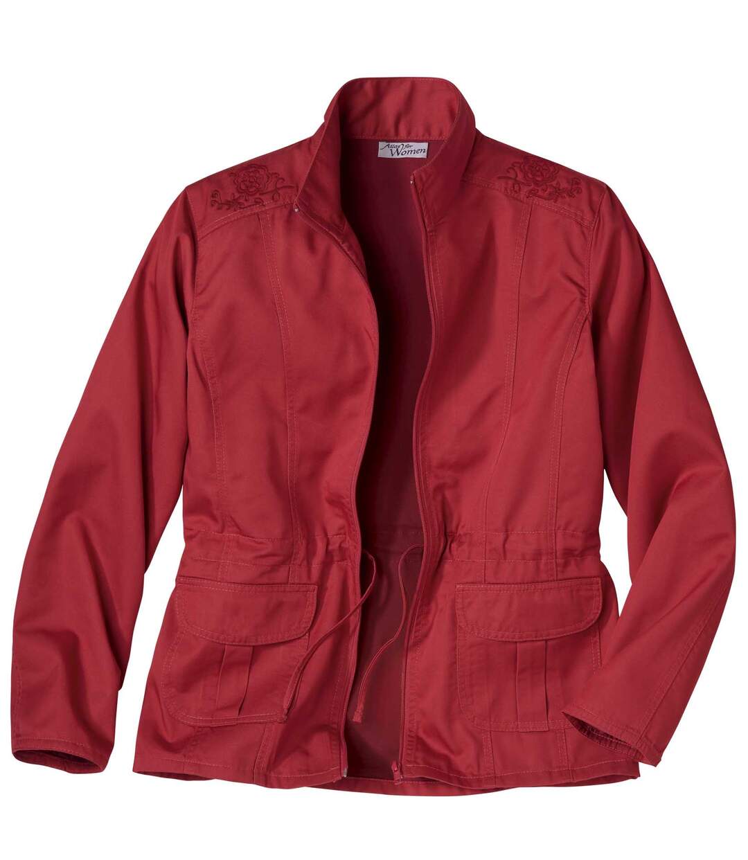 Women's Red Safari Jacket Atlas For Men