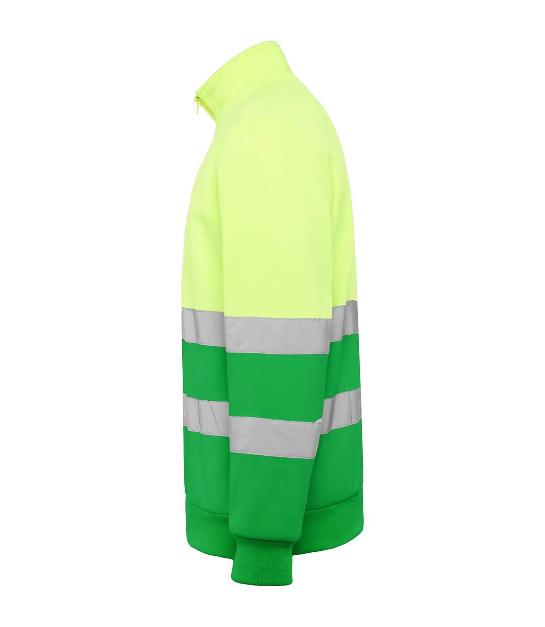 Sweat Spica Adulte Vert Jaune Fluo Roly Workwear-3