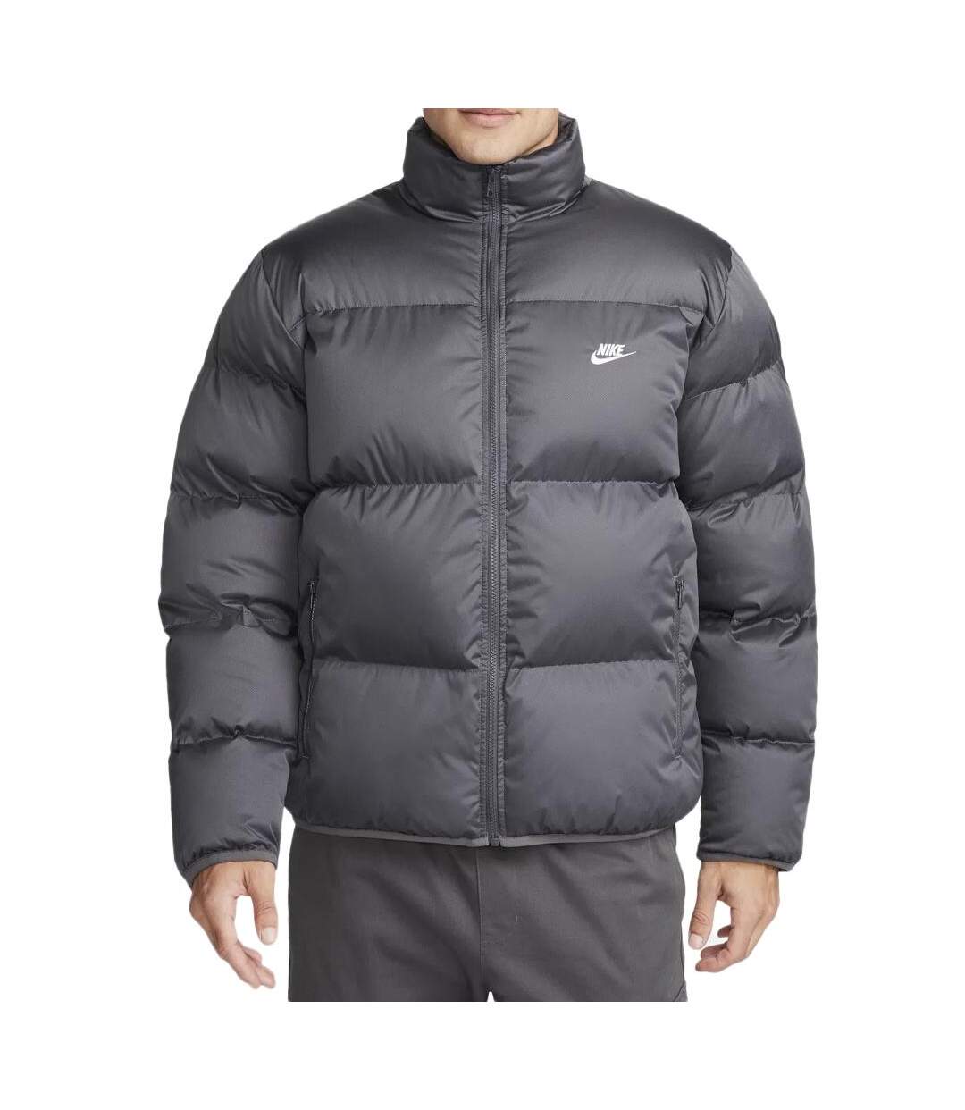 Doudoune Grise Homme Nike Puffer - L