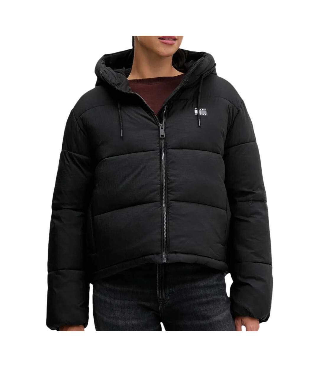 Doudoune noir femme tommy hilfiger dw0dw21625-1