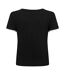 Womens/ladies Trinkey Ringer T-shirt Black Jack Wills-3