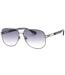 Lunettes De Soleil Motif/style Dégradé Homme Taille Unique Argenté Bleu Marc Jacob-2