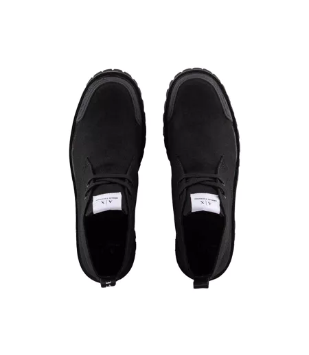 Bottes Homme Noir Armani Exchange