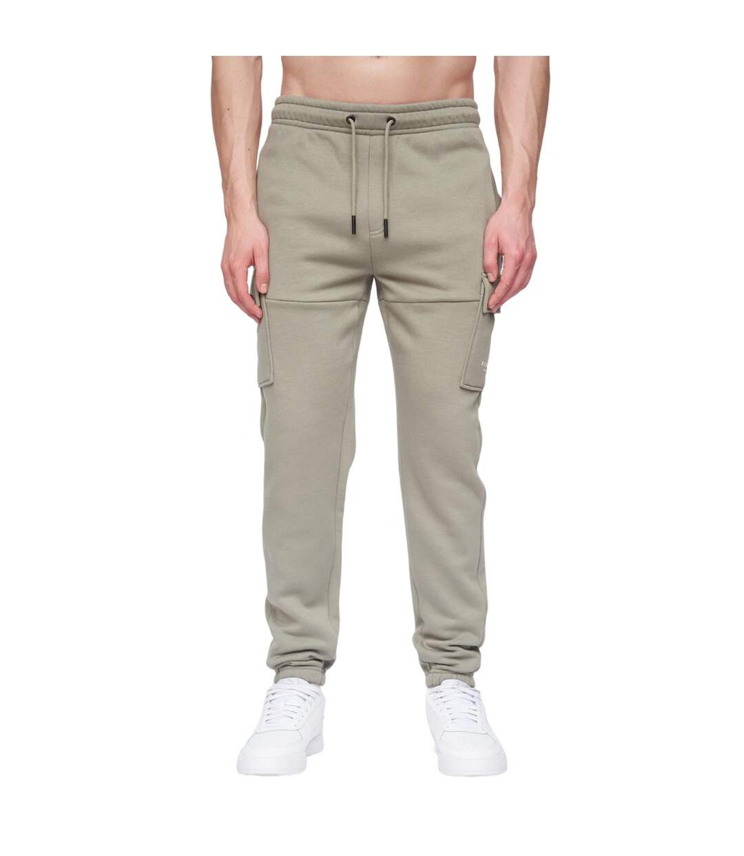 Pantalon de jogging moorehen homme vieux vert kaki Henleys-1