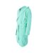 Womens/ladies terry towelling hooded robe green Forever Dreaming