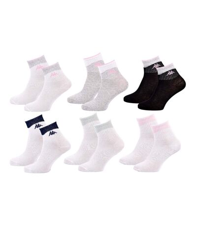 Chaussettes KAPPA QUARTER - Pack de 6 pcs 1043