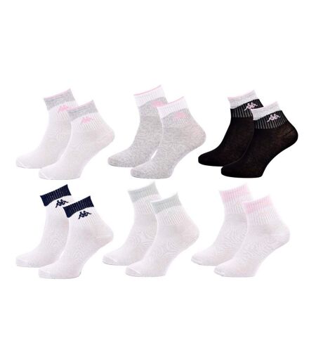 Chaussettes KAPPA QUARTER - Pack de 6 pcs 1043