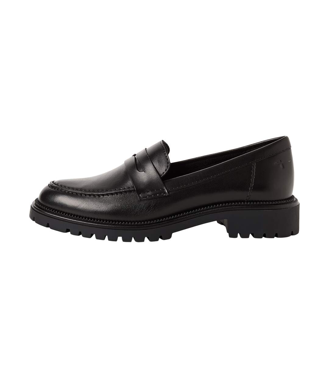 Mocassin à Talon Cuir Tamaris*-1