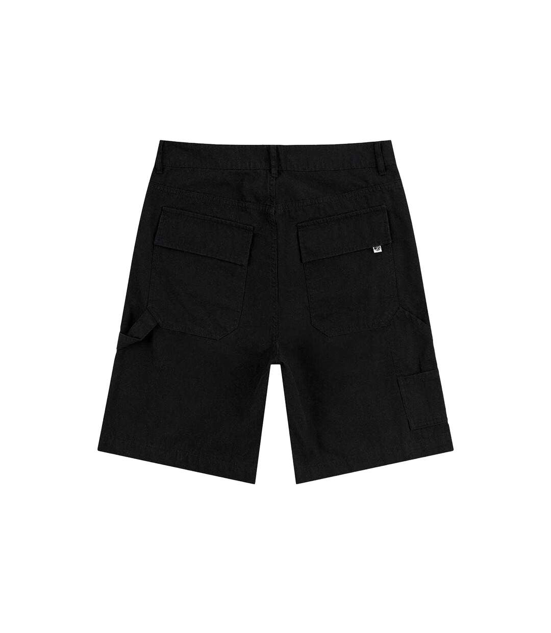 Mens Stamford Cargo Shorts Black Pretty Green-3