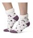 Cosy Turn-Over Cuff Lounge Socks | Warm Winter Socks for Women-3