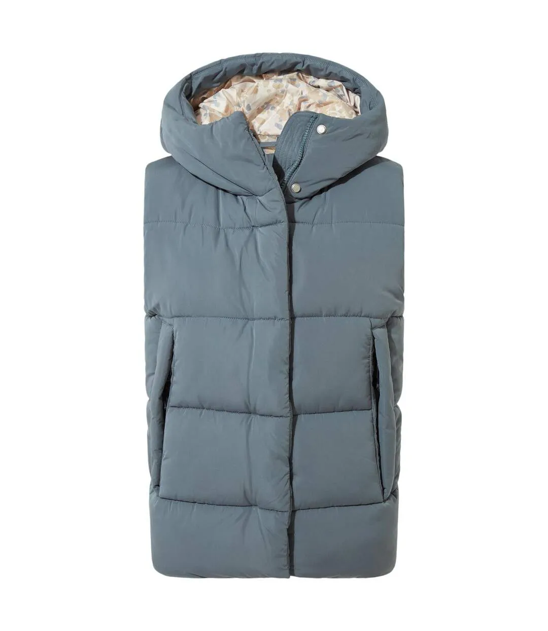 Womens/ladies Eilish Quilted Sleeveless Gilet Winter Sky Craghoppers-2
