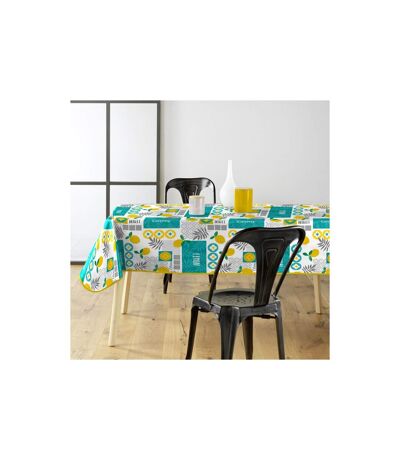 Nappe Toile Cirée Citronnade 140x240cm Jaune