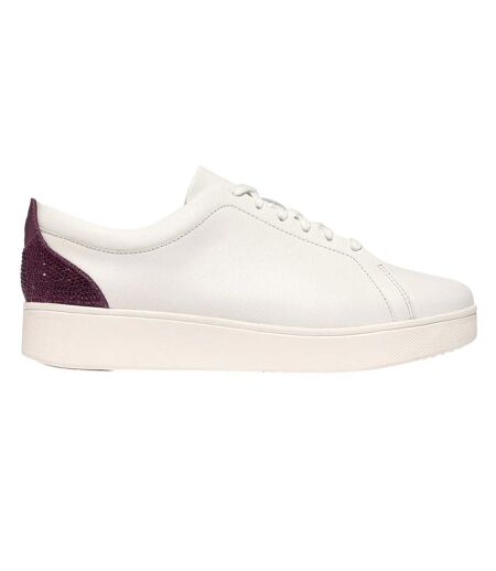 Baskets rally femme blanc / mauve / bordeaux FitFlop
