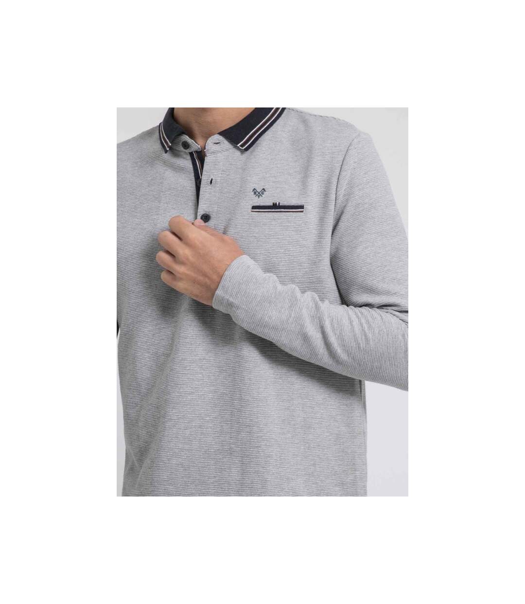 Polo manches longues pur coton POMEDUSE-3