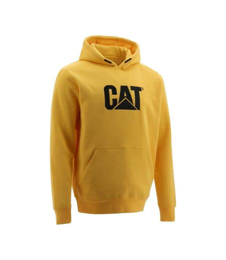 Sweat À Capuche Homme Jaune Caterpillar