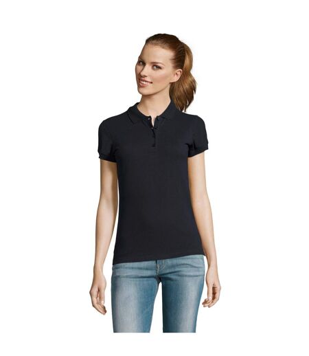 Polo Passion Femme Bleu Marine SOLS