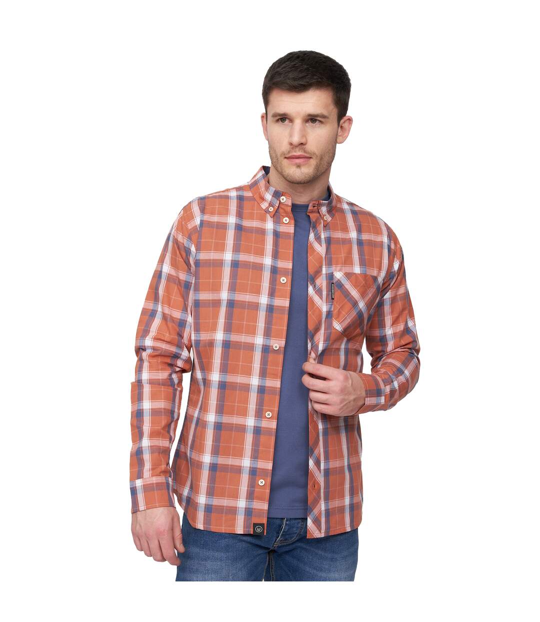Chemise Lennmore Homme Rouge Duck And Cover-2