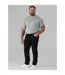 D555 Jean Uni Et Extensible Rockford Carlos Homme Noir Duke-1
