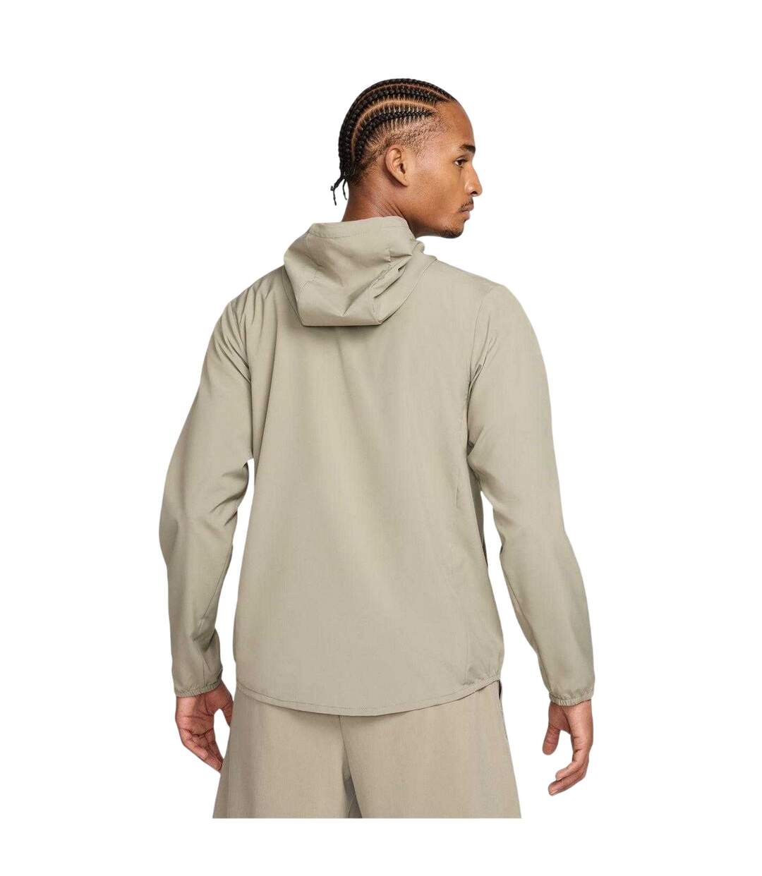 Mens Form Swoosh Dri-fit Hooded Jacket Army Nike-2