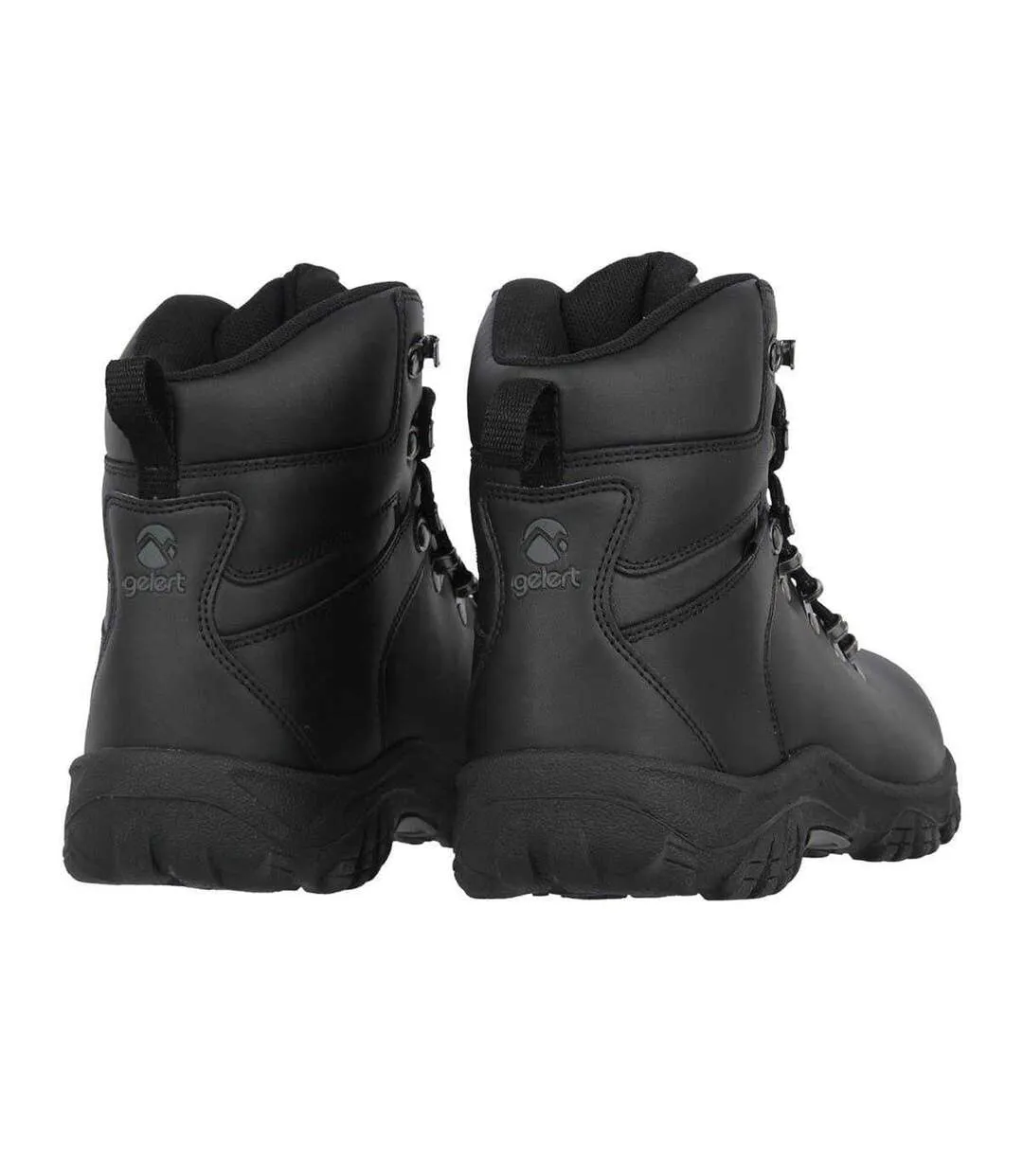 Chaussures Montantes De Marche Homme Noir Gelert-2