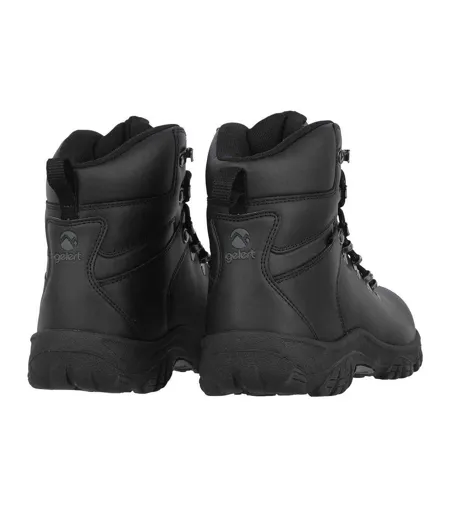 Chaussures Montantes De Marche Homme Noir Gelert