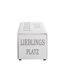 Coffre de Rangement Lieblings Platz 65cm Blanc-4