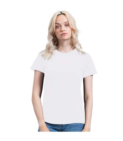 Womens/ladies Essential T-shirt White Mantis