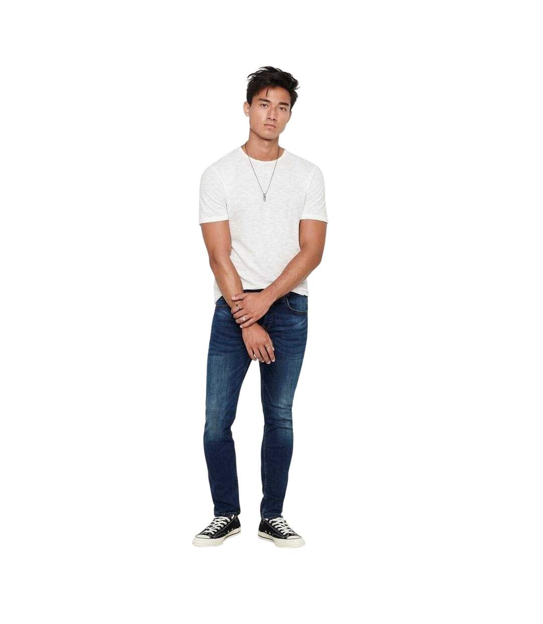 Jean Homme Bleu Bleu Only And Sons-1