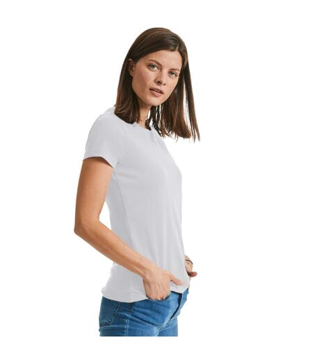 T-shirt femme blanc Russell