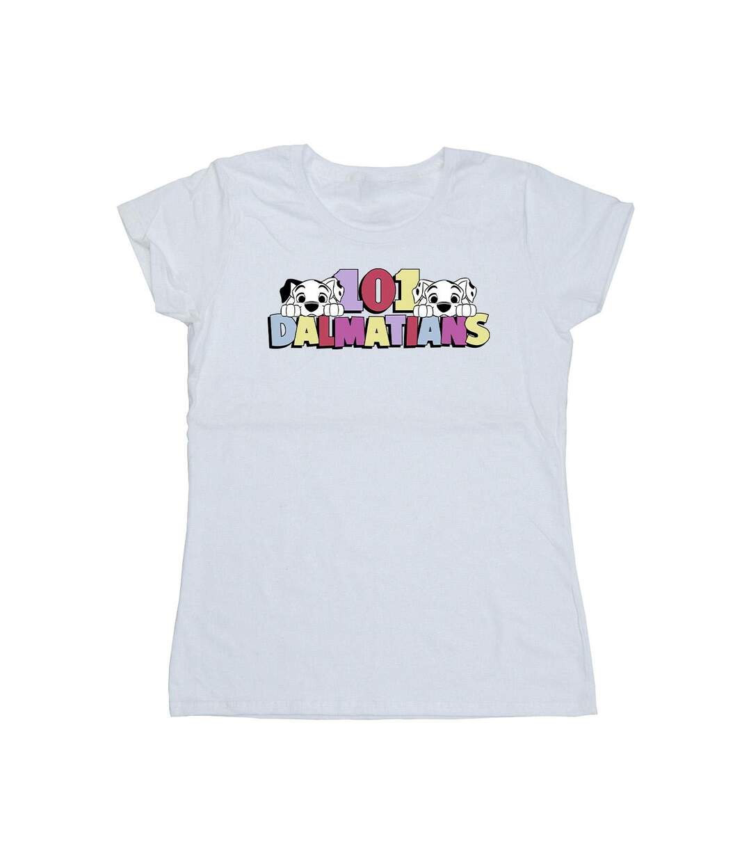 Disney - T-shirt DALMATIANS MULTI COLOUR - Femme (Blanc) - UTBI16388-1