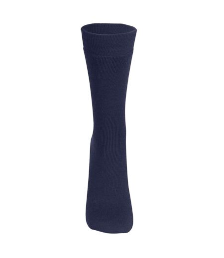 Chaussettes de ski adulte unisexe bleu marine Trespass