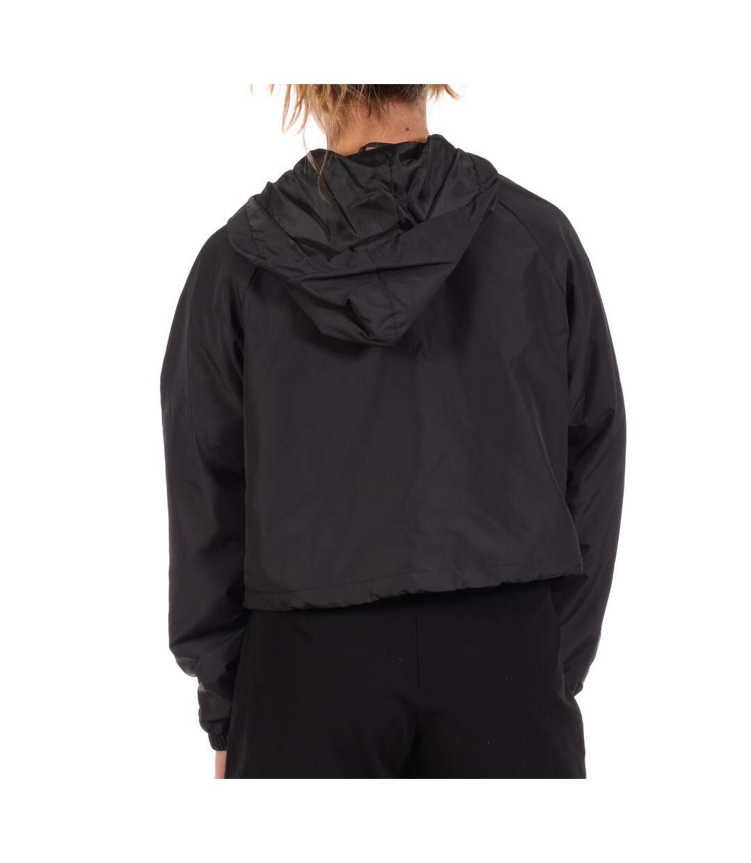 Coupe-vent noir court femme no publik chihiro-2