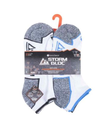 6 Paires Chaussettes de Sport Homme Coton Basses