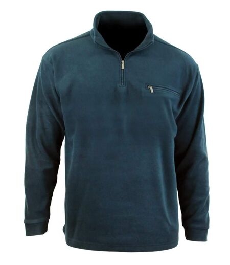 Sweat Polaire Col Zippé 1 Poche Caribou1 Challenger