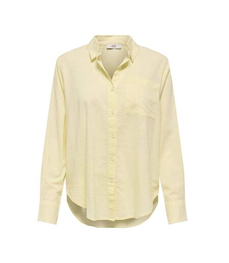 Chemise jaune femme jdy kimie