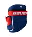 Childrens/kids Glove Hockey Backpack One Size Navy Blue Red Bauer-2