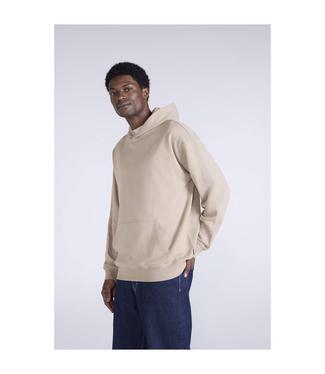 Sweat À Capuche Icon Homme Beige Clair Animal-1