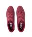 Mens Smash 3.0 Synthetic Nubuck Low Flat Trainers Burgundy White Puma-3