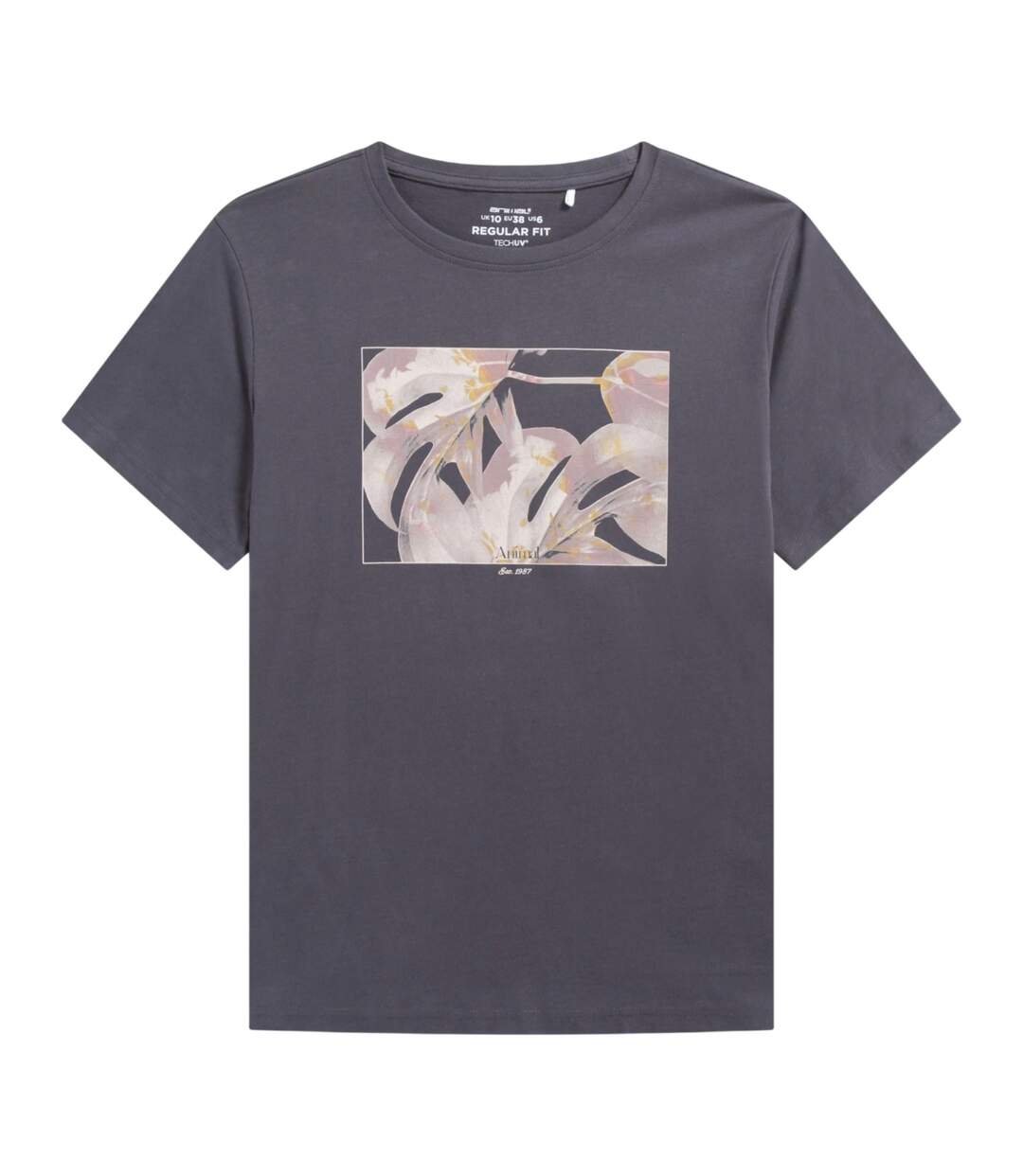 T-shirt Graphique Carina Femme Gris Animal-2