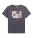 T-shirt Graphique Carina Femme Gris Animal-2