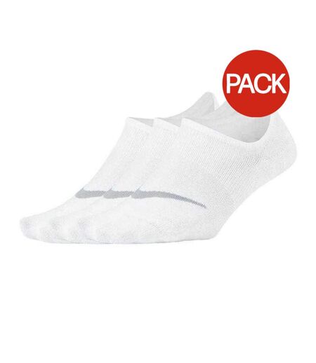 Pack Of 3  Unisex Adult Lightweight Socks  White Nike