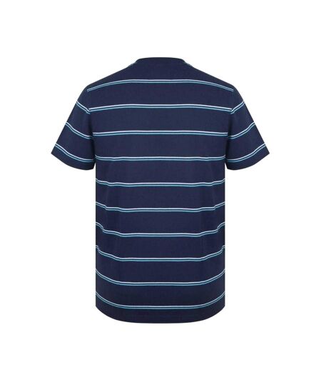 T-shirt Motif/style À Rayures Homme Bleu Marine SoulCal
