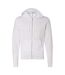 Sweat capuche unisexe blanc Bella + Canvas-1