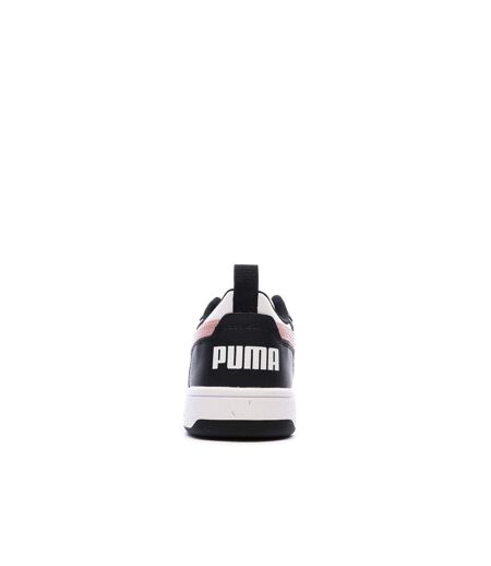 Baskets blanc/rose femme puma rebound v6 low