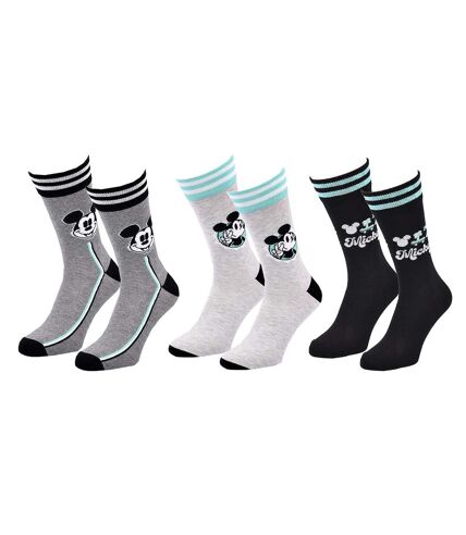 Chaussettes Pack HOMME MICKEY Pack de 3 Paires 0352