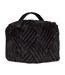 Sonnet faux fur doorstop one size jet black Paoletti