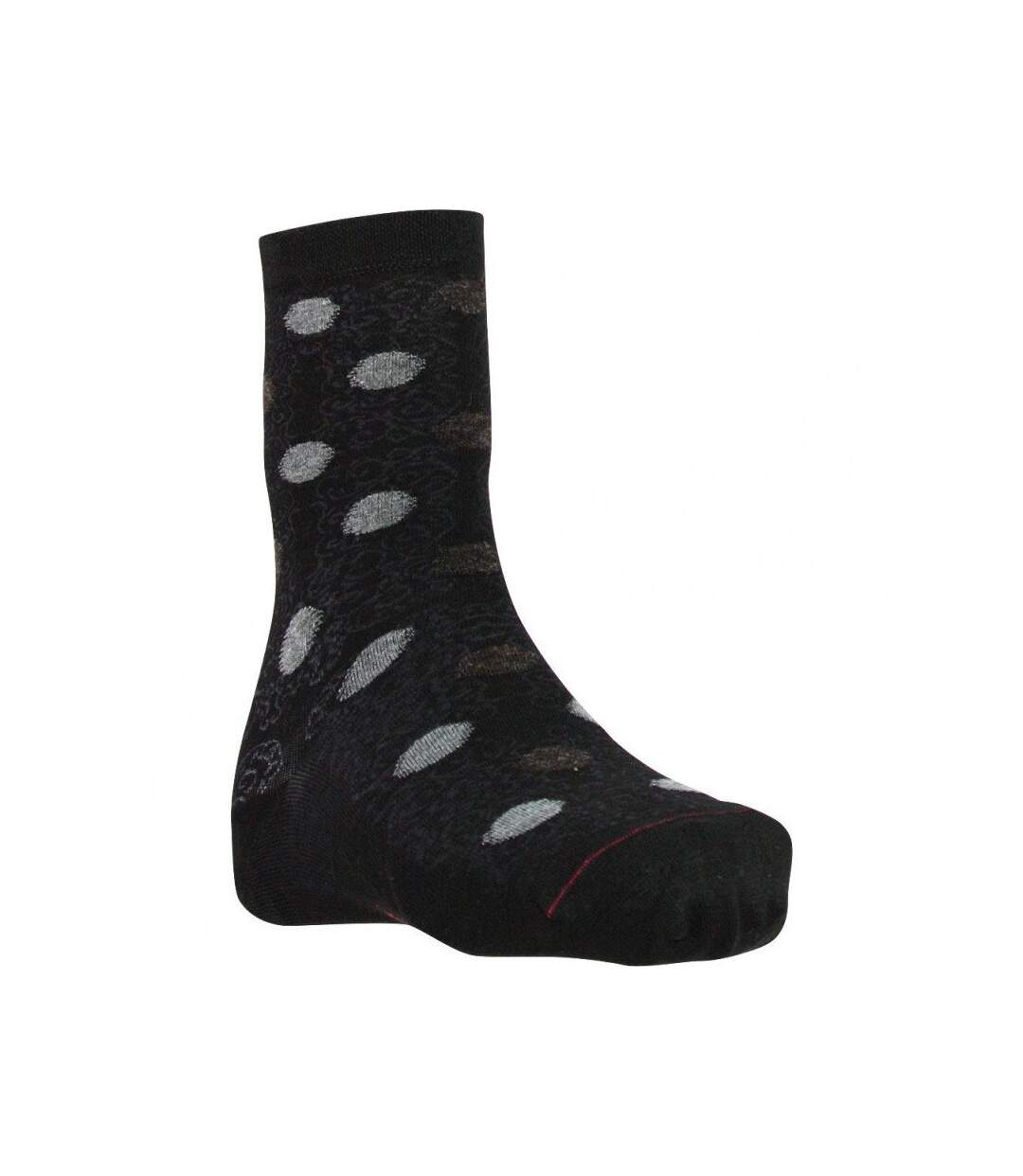 LABONAL Chaussettes Femme Viscose BIGPOIS Noir-2